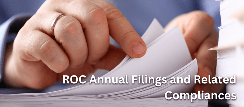 ROC Annual Filings and Related Compliances